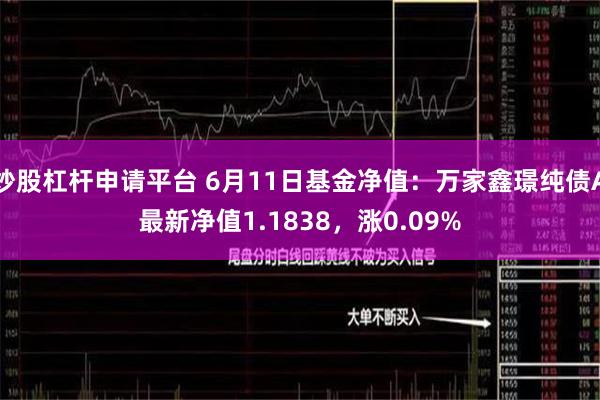 炒股杠杆申请平台 6月11日基金净值：万家鑫璟纯债A最新净值1.1838，涨0.09%